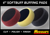Meguiar's 4" Soft Buff Foam Pads