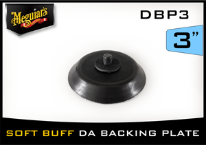Meguiar's Soft Buff 3" D/A Backing Plate