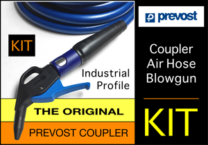 Prevost Air Hose KIT - Original Coupler • Industrial Profile