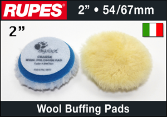 Rupes 2" Wool Buffing Pads