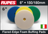 Rupes 6" Foam Buffing Pads