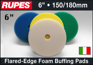 Rupes 6" Foam Buffing Pads