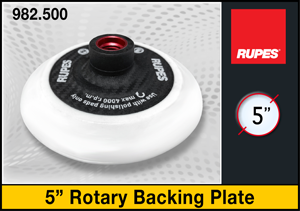 Rupes 5" Velcro Rotary Backing Plate