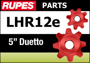 Rupes LHR12E Duetto Replacement Parts