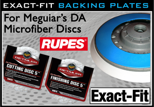 Rupes Exact-Fit Backing Plates for Meguiar's DA Microfiber Discs