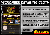 Meguiar's Ultimate Wipe® Microfiber Detailing Cloth