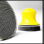 HP3-VELCRO<br/><br/>3" Dome-Shaped Velcro Hand Sanding Pad.<br/><br/>Left: Shown with a Mirka® Autonet Mesh Fabric Sanding Disc, and a Mirka 9947 Pad Protector.<br/>Right: Shown with a Mirka® 1033 3" Foam Velcro Interface Pad.<br/><br/>