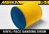 Mirka 1-1/4" Vinyl-Faced Sanding Drum