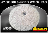 Meguiar's 8" Double-Sided Wool Pad
