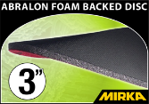 Mirka Abralon® 3" Foam Backed Disc
