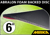 Mirka Abralon® 6" Foam Backed Disc