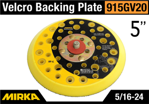 Mirka 5" Diameter Firm-Edge Backing Plate