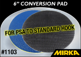 Mirka 3" Conversion Pad- PSA to Hook