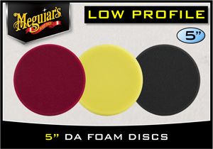 Meguiar's 5" Professional Soft Buff DA Foam Discs