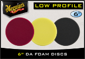 Meguiar's 6" Professional Soft Buff DA Foam Discs