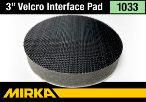 Mirka 3" Soft-Faced Interface Pad- 1/2" thick