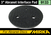 Mirka Abranet® 3" Interface Pad- 3/8" thick