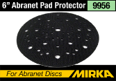 Mirka Abranet® 6" Pad Protector- 1/8" thick