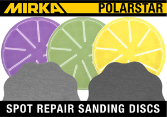 Mirka Polarstar SR 32mm Spot Repair Discs