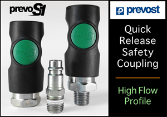 Prevost PREVO S1 Safety Coupler- High Flow Profile