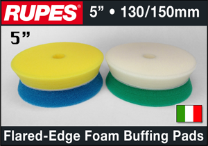 Rupes 5" Foam Buffing Pads