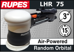 Rupes BigFoot 3" Air-Powered Mini Random Orbital Polisher