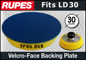 Rupes 30mm Vinyl-Face Backing Plate - fits LD30