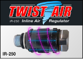 Twist-Air InLine Air Regulator
