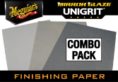 Meguiar's Unigrit® Finishing Paper 12-Piece Combo Pack