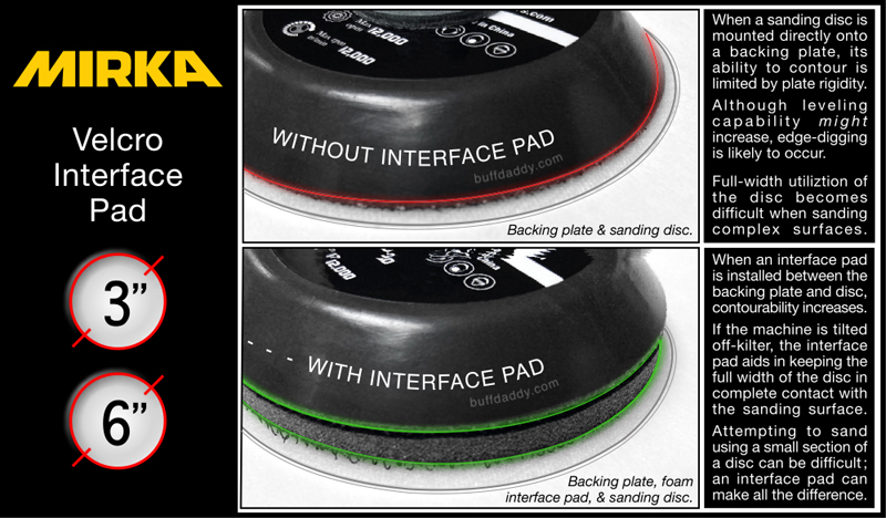 Mirka Abranet® 6 Interface Pad- 3/8 thick