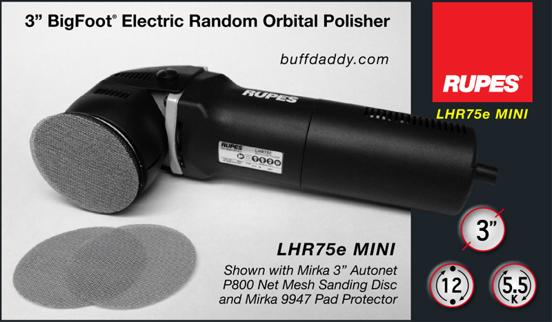 Rupes BigFoot Random Orbital Polisher LHR 75E Mini – Status Detail