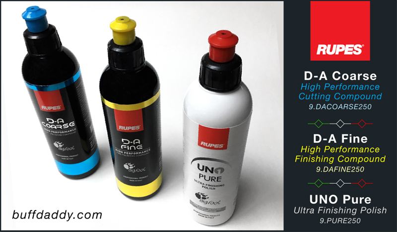 Rupes D-A Coarse Compound - High-Performance Polishing Compound 250 ml