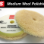 The Rupes 9.BW150M 5" Yellow Medium Wool Polishing Pad features highly refined, non-twisted wool strings. The term "non-twisted" refers to the fact that the wool strings are NOT braided together to form a thicker, rope-like string.<br/><br/>This pad delivers a smooth feel during polishing. The plushness and length of its wool strings enable the 9.BW150M to work efficiently on super-contoured areas. Available in 1-inch, 2-inch, 3-inch, 5-inch, and 6-inch diameters. BIGFOOT.<br/><br/>Actual dimensions:<br/>(Velcro: 5-1/8" | 130mm) • (Pad Face: 5-3/4" | 146mm) • (String Length: 1/2" | 12.7mm)<br/><br/> The Rupes 9.BW150M 5" Yellow Medium Wool Polishing Pad features highly refined, non-twisted wool strings. The term "non-twisted" refers to the fact that the wool strings are NOT braided together to form a thicker, rope-like string.<br/><br/>This pad delivers a smooth feel during polishing. The plushness and length of its wool strings enable the 9.BW150M to work efficiently on super-contoured areas. Available in 1-inch, 2-inch, 3-inch, 5-inch, and 6-inch diameters. BIGFOOT.<br/><br/>Actual dimensions:<br/>(Velcro: 5-1/8" | 130mm) • (Pad Face: 5-3/4" | 146mm) • (String Length: 1/2" | 12.7mm)<br/><br/>