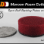 Comparison shot of the SPOTPAD.<br/><br/>A quarter, versus the 1-1/4" diameter (32mm) Maroon Foam Cutting Pad (7/16" tall). Comparison shot of the SPOTPAD.<br/><br/>A quarter, versus the 1-1/4" diameter (32mm) Maroon Foam Cutting Pad (7/16" tall).